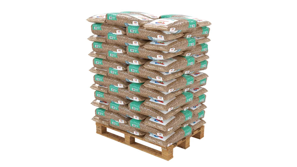 TotalEnergies Premium Granulés de Bois Palette 990kg 66 Sacs