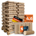 Holzbriketts Nestro XL Blue – rund ohne Loch (Palette 960 kg)