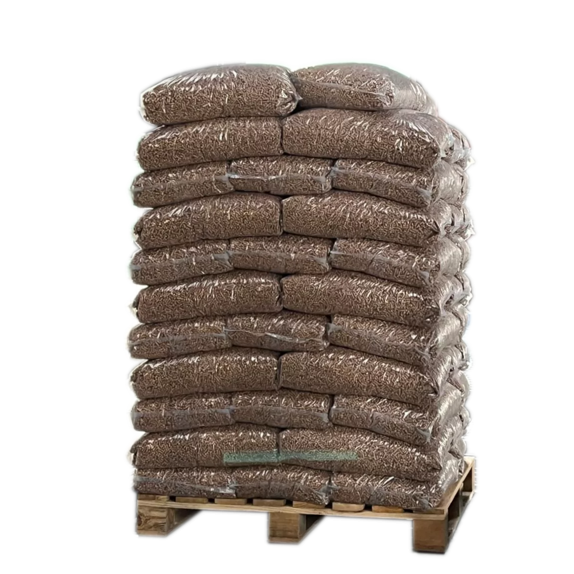 BRENHOLZER Granulés de Bois Châtaignier 6mm Palette 1050kg 70 Sacs